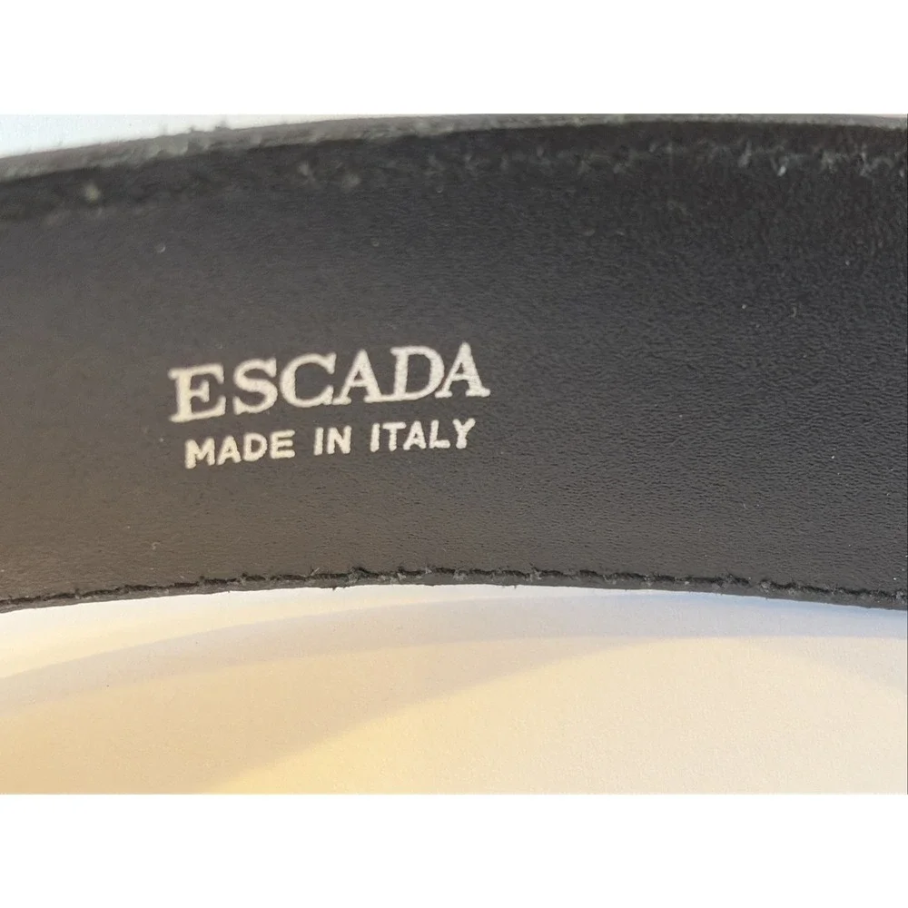Escada vintage wide